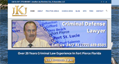 Desktop Screenshot of fort-pierce-criminal-lawyer.com