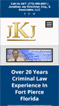 Mobile Screenshot of fort-pierce-criminal-lawyer.com